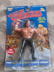 Wrestling Superstars LJN Toys WWF 1985 Ricky Steamboat Seal DAMAGE