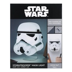 Star Wars Stormtrooper Mask Light – Wall Mountable LED Galactic Empire Lamp
