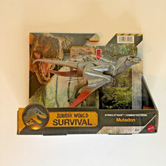 Jurassic World Survival Mutadon Strike Attack 8″ Dinosaur Figure Mattel 2026 NIB