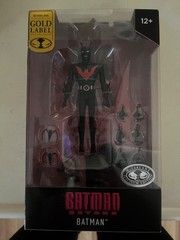 batman beyond gold edition black and red action figure platnium edition