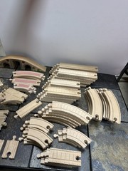 Thomas & Friends Wooden Railway Track, Draw Bridge, Sodor Wood & More – BIG LOT