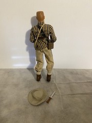 Rare GI Joe Figure 12” Jungle Explorer Gear Possibly Custom Or Kitbashed