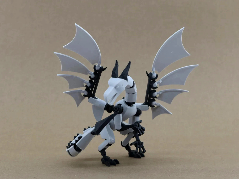 Customizable Dragon Figure 14″ Wingspan Fully Articulated Officially Licensed