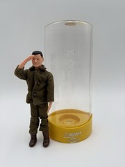Vintage Topper Toys, The Tigers, Pretty Boy 1960s Saluting Soldier Action Figure