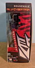 Transformers Generations Fall of Cybertron SOUNDWAVE & LASERBEAK (used w/ Box)