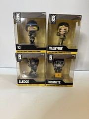 Rainbow Six Siege Extreme Play Figure Collection Series 1 Lot Of 4 New Sealed