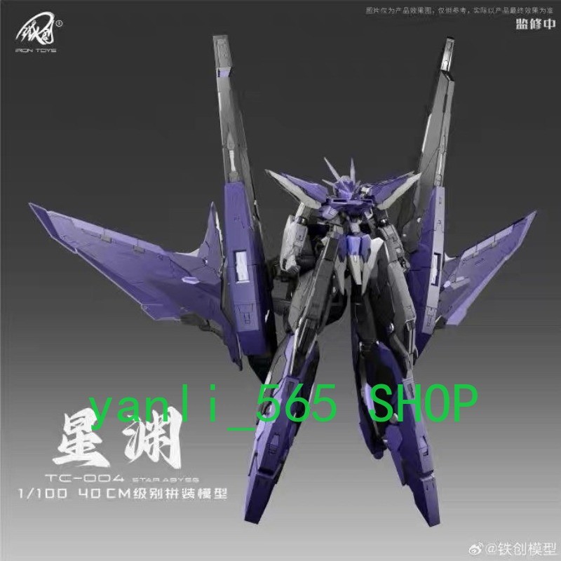 Iron Toys 1/100 TC-004 Star Abyss (Harute) – Purple – Model Kit Alloy Skeleton