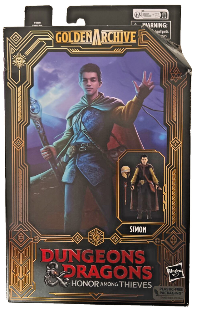 Dungeons & Dragons Honor Among Thieves Golden Archive Simon 6″ Action Figure DnD