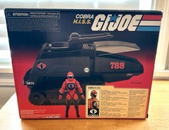 Hasbro G.I. Joe Cobra Hiss Tank with 3.75 inch Driver Action Figure – NIB Sealed