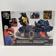 Nintendo Super Mario Bowser’s Island Castle Figure Playset Jakks Pacific New