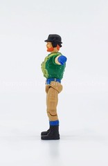 GI JOE COMANDOS EM ACAO FORCA BRUTA MARFIM FIGURE w/ FILE CARD BRAZIL ESTRELA