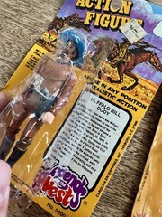 Vtg Empire LEGENDS OF THE WEST Figure LOT Davy Crockett WYATT EARP Wild Bill++