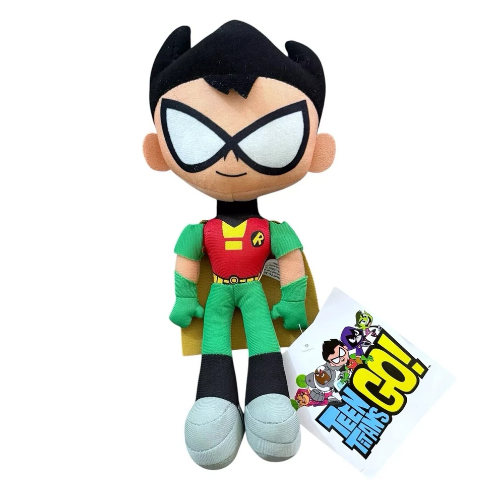 Teen Titans Go Plush Toy Robin Figure 10 inch tall NWT