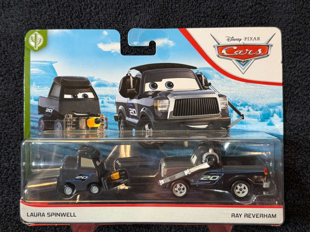 Disney Pixar Cars Laura Spinwell & Ray Reverham Cooper Canyon Speedway