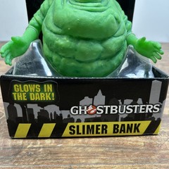 Ghostbusters Slimer Glow In The Dark Coin Bank Diamond Select Exclusive NEW 2009