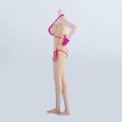 JIAOU DOLL JOQ-07F 1/6 Female Big Bust Pale Seamless Body Fit 12″ Action Figure