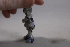 Medabots Silver ROKUSHO Robot 2.5” Figure Toy 2001 Hasbro Takara