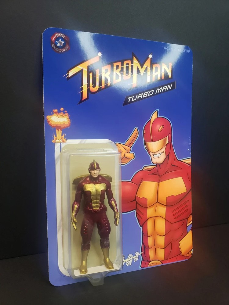 TurboMan Custom Kenner Style Action Figure Kit – Jingle All the Way