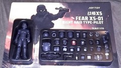 JOYTOY 1/25 Scale Action Figure – FEAR XS-01 NIGHT RAID TYPE – PILOT Dark Source