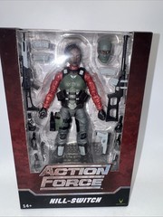 Kill Switch Female RED Box 6″ Scale ACTION FORCE Valaverse Figure Rare New
