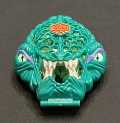 Vintage Mighty Max Liquidates The Ice Alien Doom Zone 1992 Playset Only