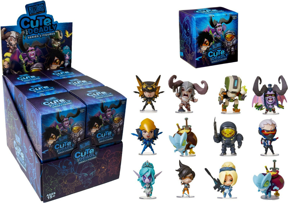 BLIZZARD CUTE BUT DEADLY SERIES 2 VINYL FIGURE ONE BLIND BOX SEALED NEW