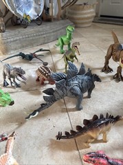 Jurassic Park Mattel Dinosaurs Toy Figures LOT (15) Some Mechanical SOUND/LIGHTS
