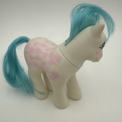 Vintage My Little Pony G1 1987 Fifi White Pink and Blue