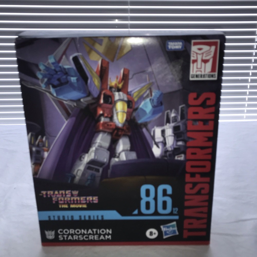 Transformers The Movie Studio Series 86-12 Coronation STARSCREAM! Sealed!