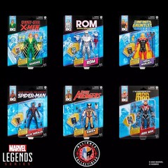 2025 Marvel Mini-Comic Retro Card Legends Wave 1 & 2 6″ Hasbro Figure Set of 12