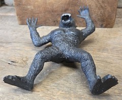 Vintage Hong Kong Soft Vinyl King Kong Gorilla Monster Figure Kaiju Sofubi Style