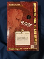 Gunnery Sgt. R Lee Ermey Vintage 2001 12” Motivational Figure Sound Low