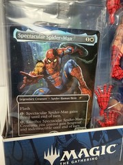 MARVEL LEGENDS MAGIC THE GATHERING BATTLE DAMAGED SPIDER-MAN