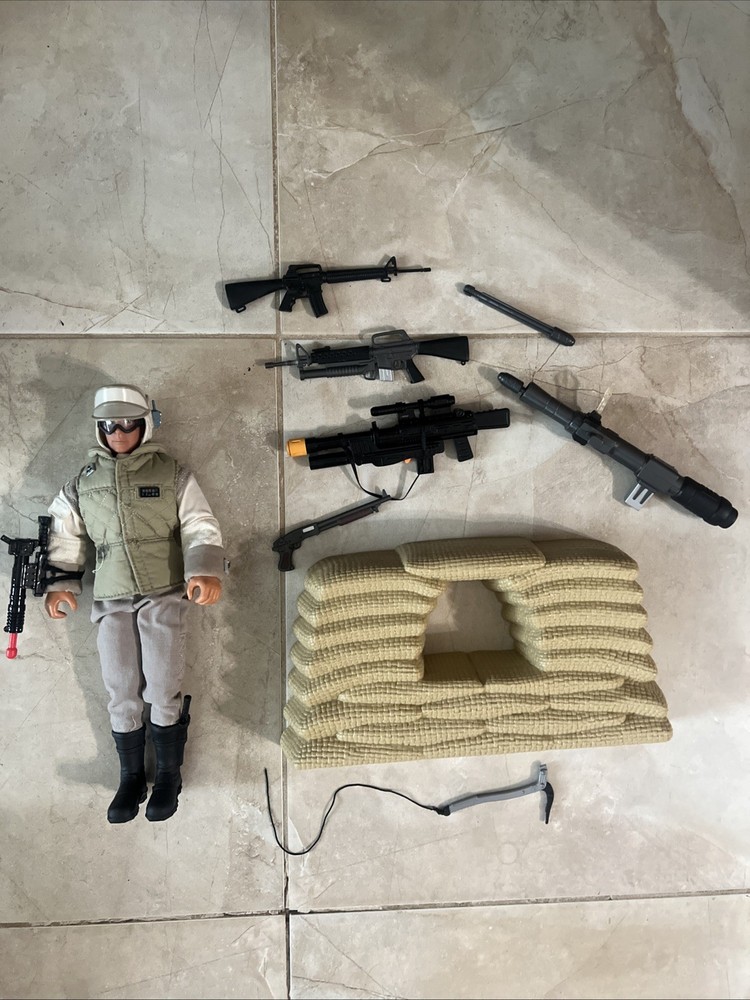 Star Wars 1:6 Scale Accessories Bundle Lot Weapons Barricade 12” Figure G.I.
