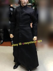The Matrix Neo 1/12 Clothes Outfit Trench Coat Fit MEZ Action Figure Accessory