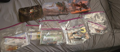 CYBERZOIC Wave 1 Lot Kuraokami Achillobator Allosaurus Smilodon COMPLETE