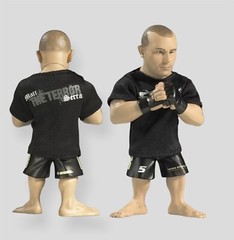 Matt Serra Round 5 UFC World Of MMA Action Figure Limited Edition – LOOSE