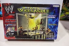 WWE Jakks Pacific Metal Vengeance Arena RAW SmackDown Sound Effects Playset NEW