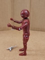 1979 Sentry + Silver Blaster The Black Hole Red Robot Figure MEGO Disney Vintage