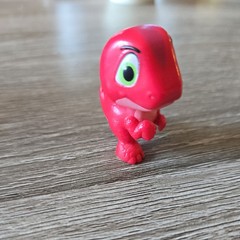 Ryan’s World Mystery Playdate Nickelodeon invisible Ryan and red dinosaur