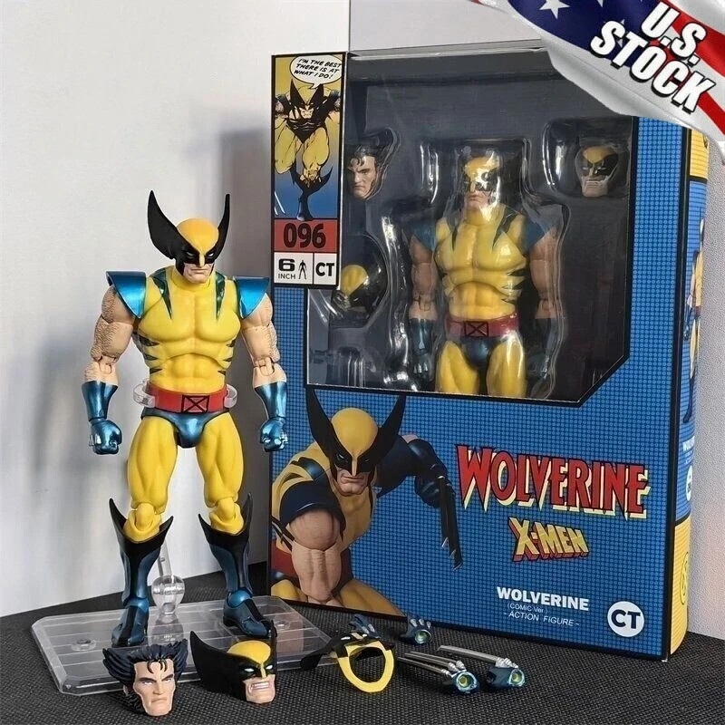 Wolverine X-Men Comic Version Collectible Action Figure New Box CT Toys #096