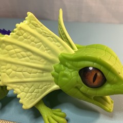 ZURU Green Running Lizard Toy Tested And works 14″