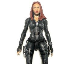 Marvel Legends Series Captain America Black Widow Action Figure 6” BAF Mandroid