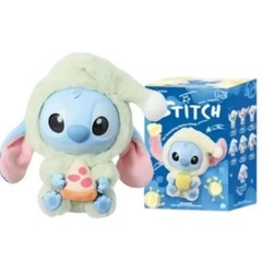 Miniso Stitch Eat Something Before Sleep Series Vinyl Figure Confirmed Blind Box