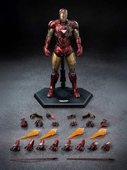 ThreeZero 1/12 Avengers Infinity Saga Iron Man Mark VI 6 Battle Damage DLX