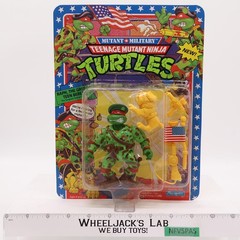 Raph The Green Teen Beret TMNT Mutant Military 1991 Playmates Figure NEW SEALED