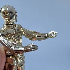 C-3PO Vintage Kenner Star Wars: IV A New Hope Figure Loose 1977 HK Bright Gold