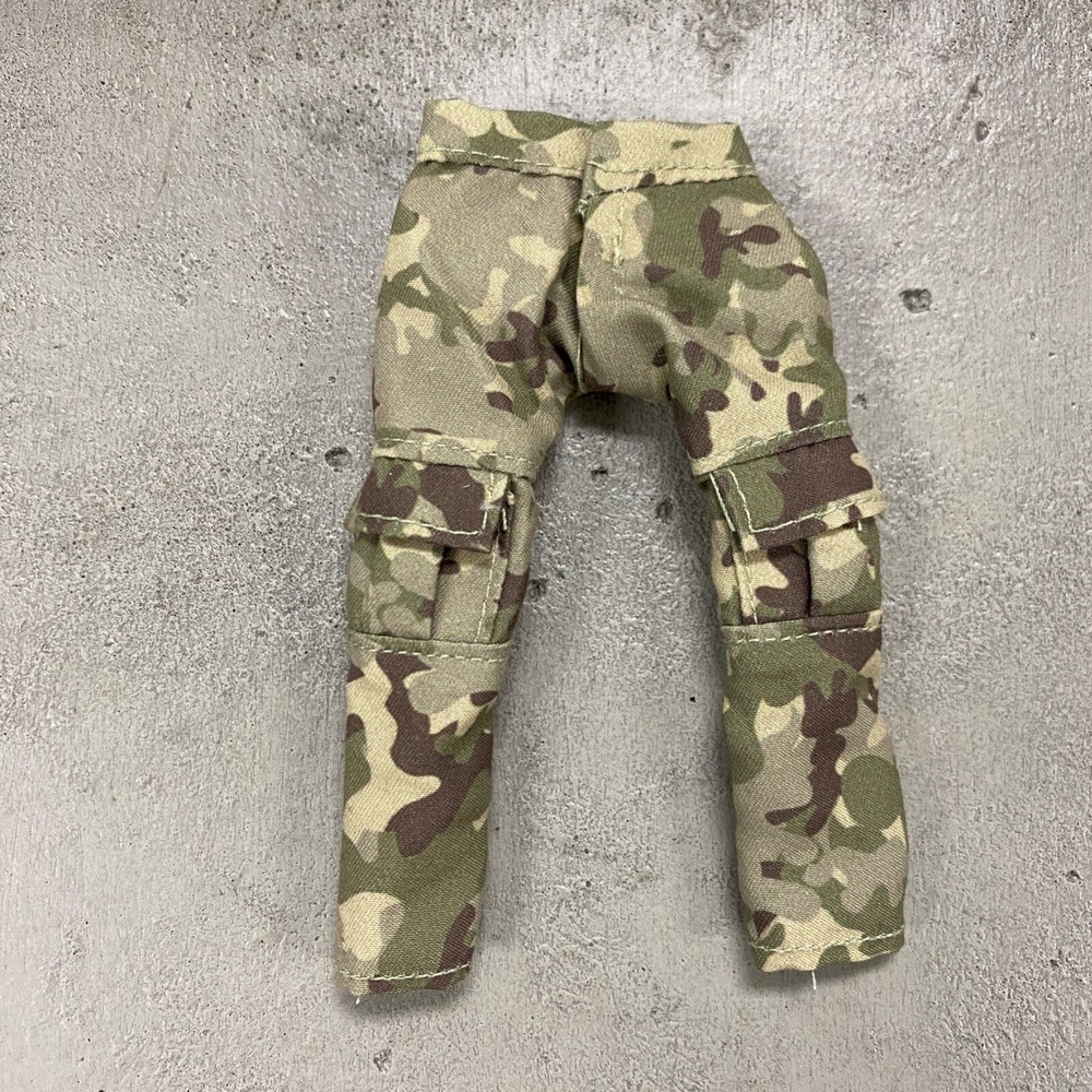 SU-CGSCAM-TAN: 1/12 Tan Camo Military Pants for 6″ Nota Mezco slim body