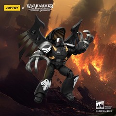 JOYTOY Warhammer 40K 1/18 Raven Guard Dark Fury & Mor Deythan & MK III & MkVI