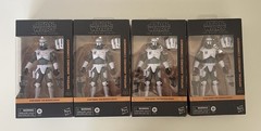 Hasbro Star Wars Black Series Imperial Armored Commando #42 LOT (X4) -NEW